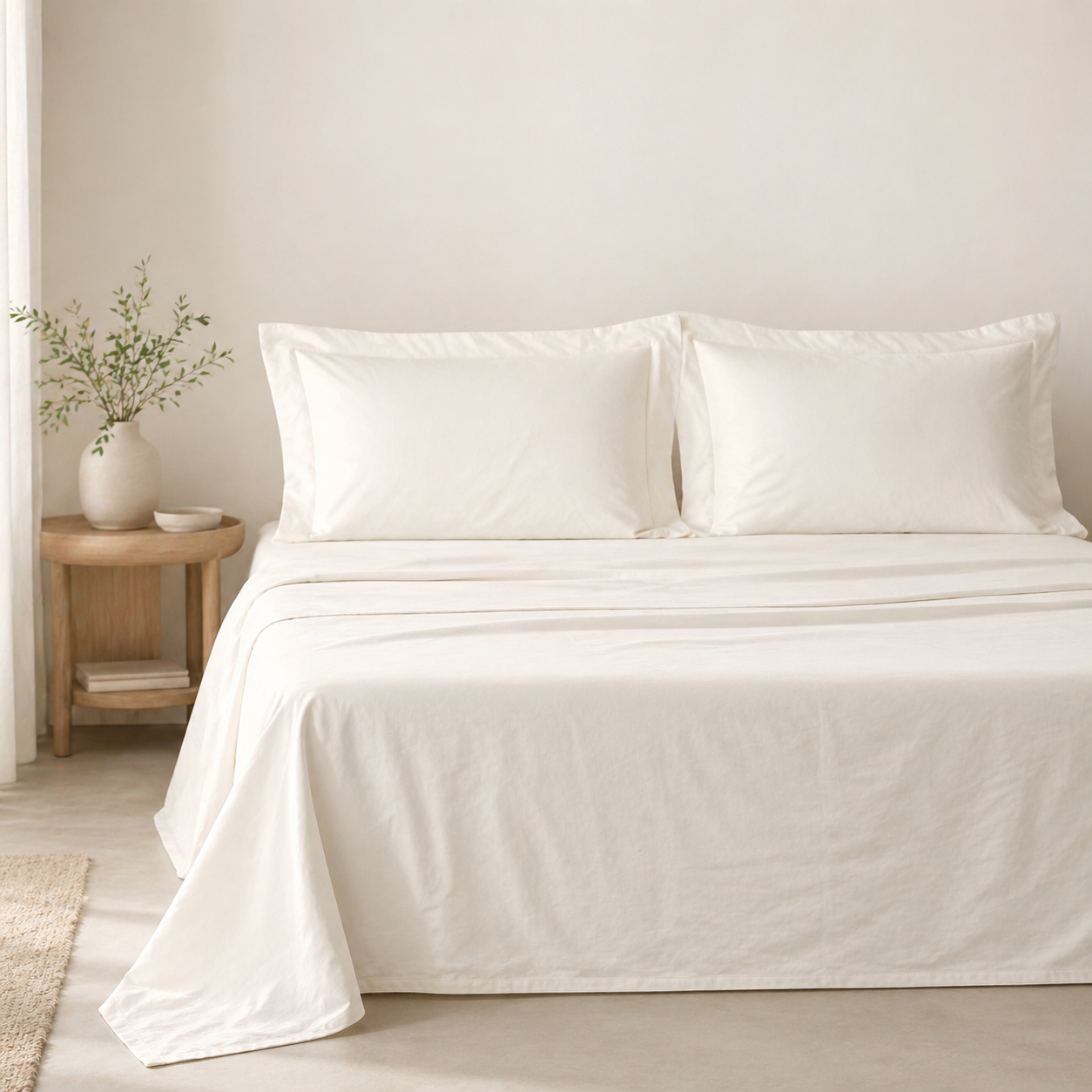 Bedsheet Set | Percale | Washed Effect