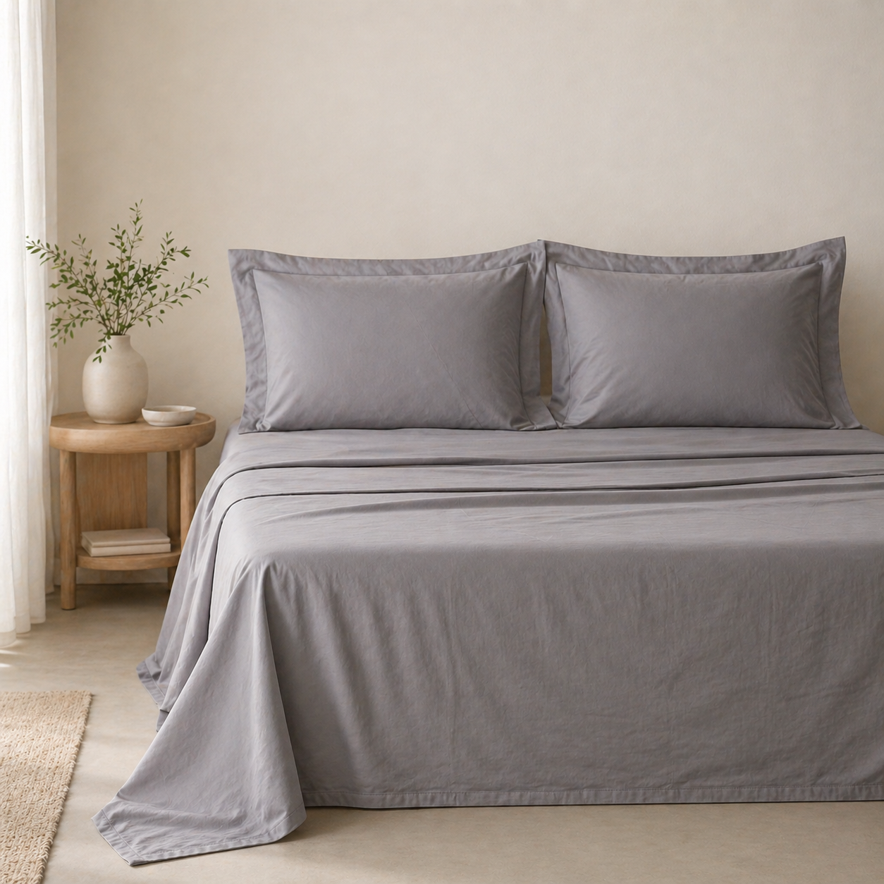 Bedsheet Set | Percale | Washed Effect