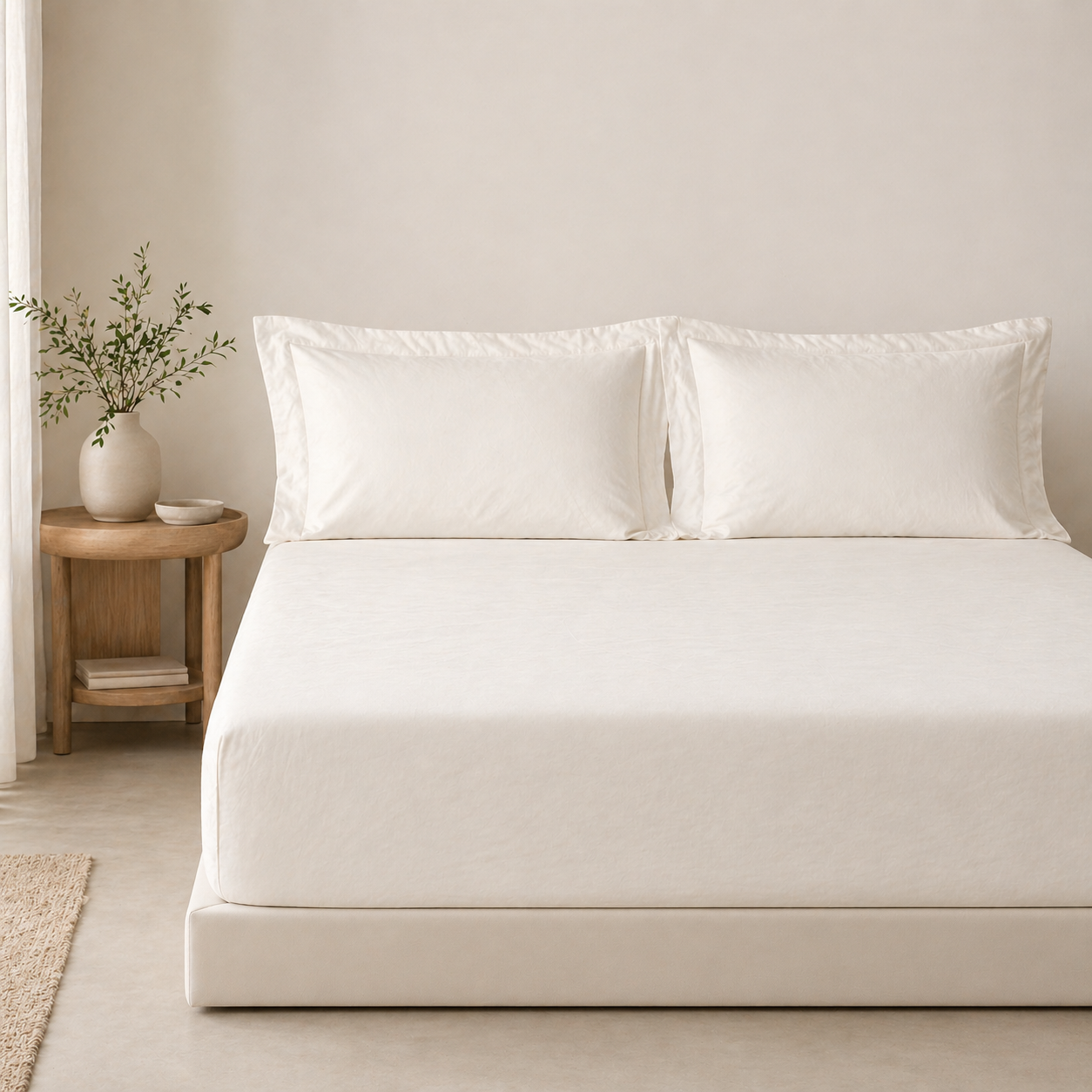 Bedsheet Set | Percale | Washed Effect
