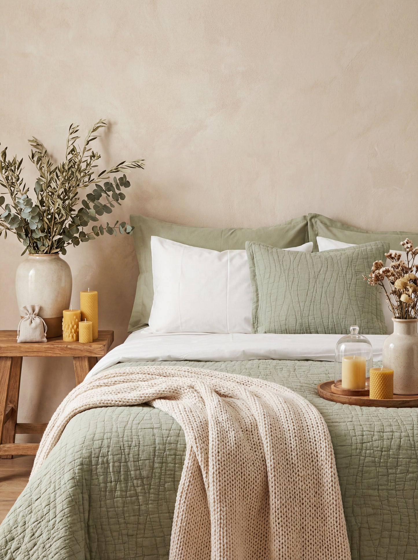 The Serene Nile Wave Quilt