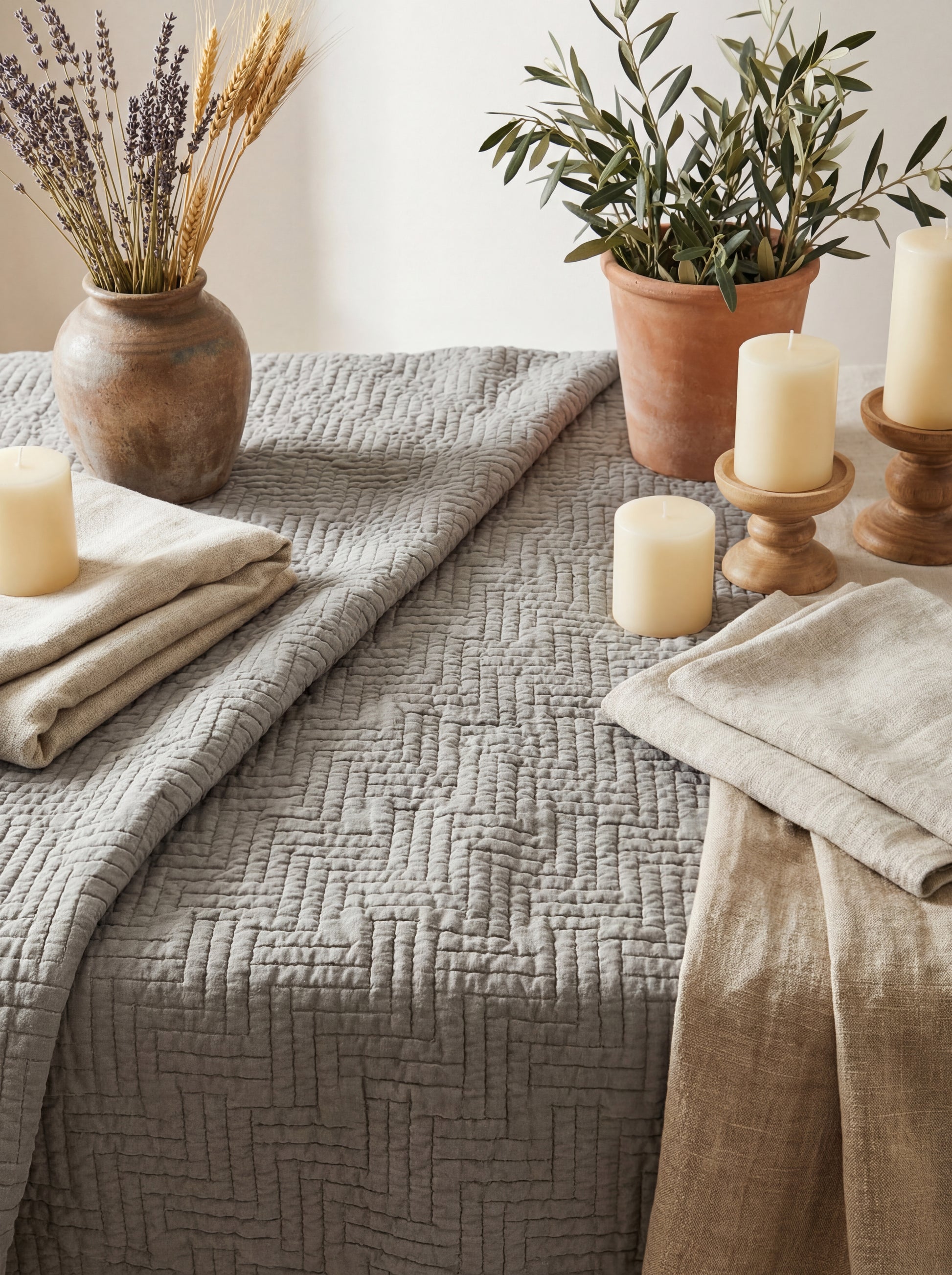 The Alexandria Mosaic Bed Cover