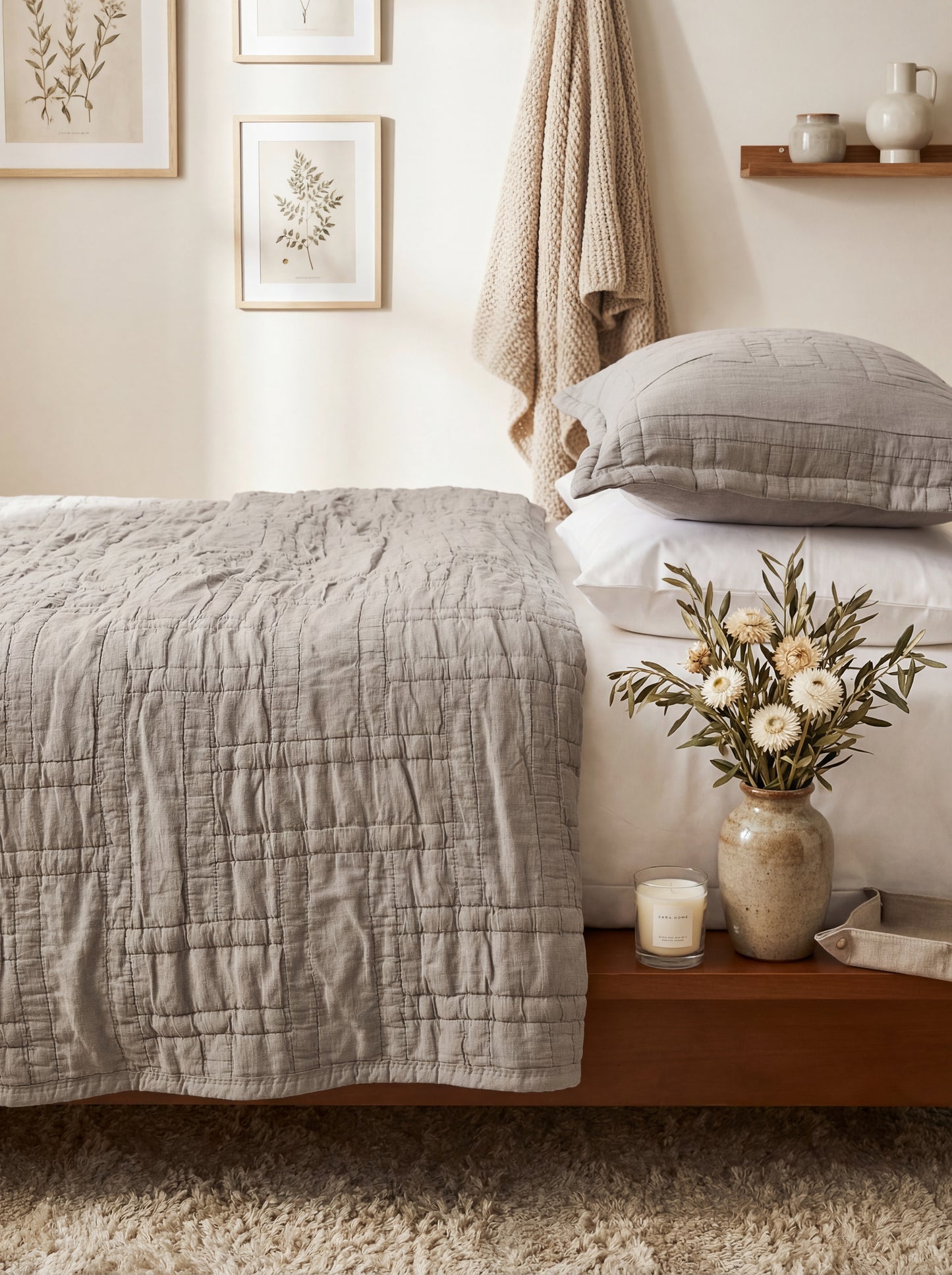 The Luxor Heritage Grid Quilt