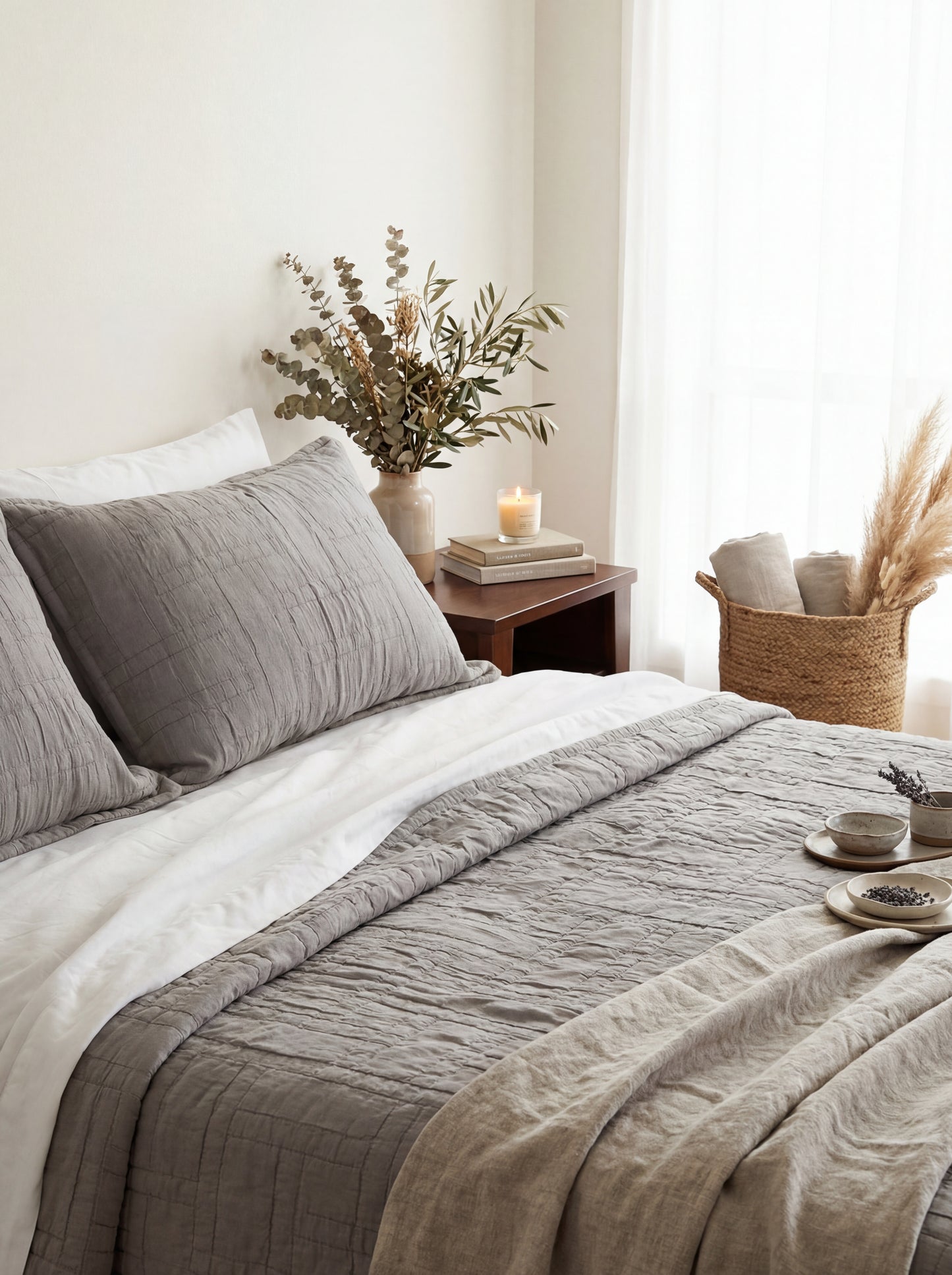 The Luxor Heritage Grid Quilt