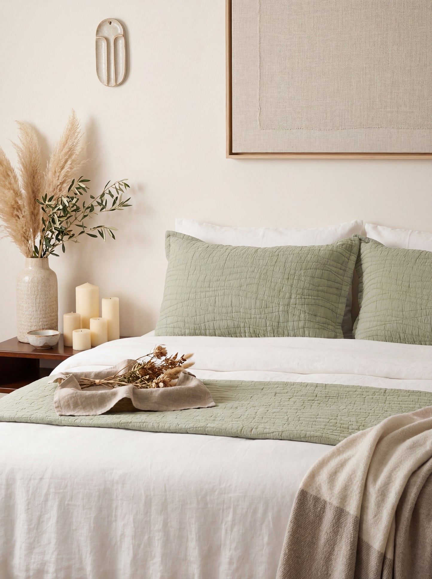 The Serene Nile Wave Quilt