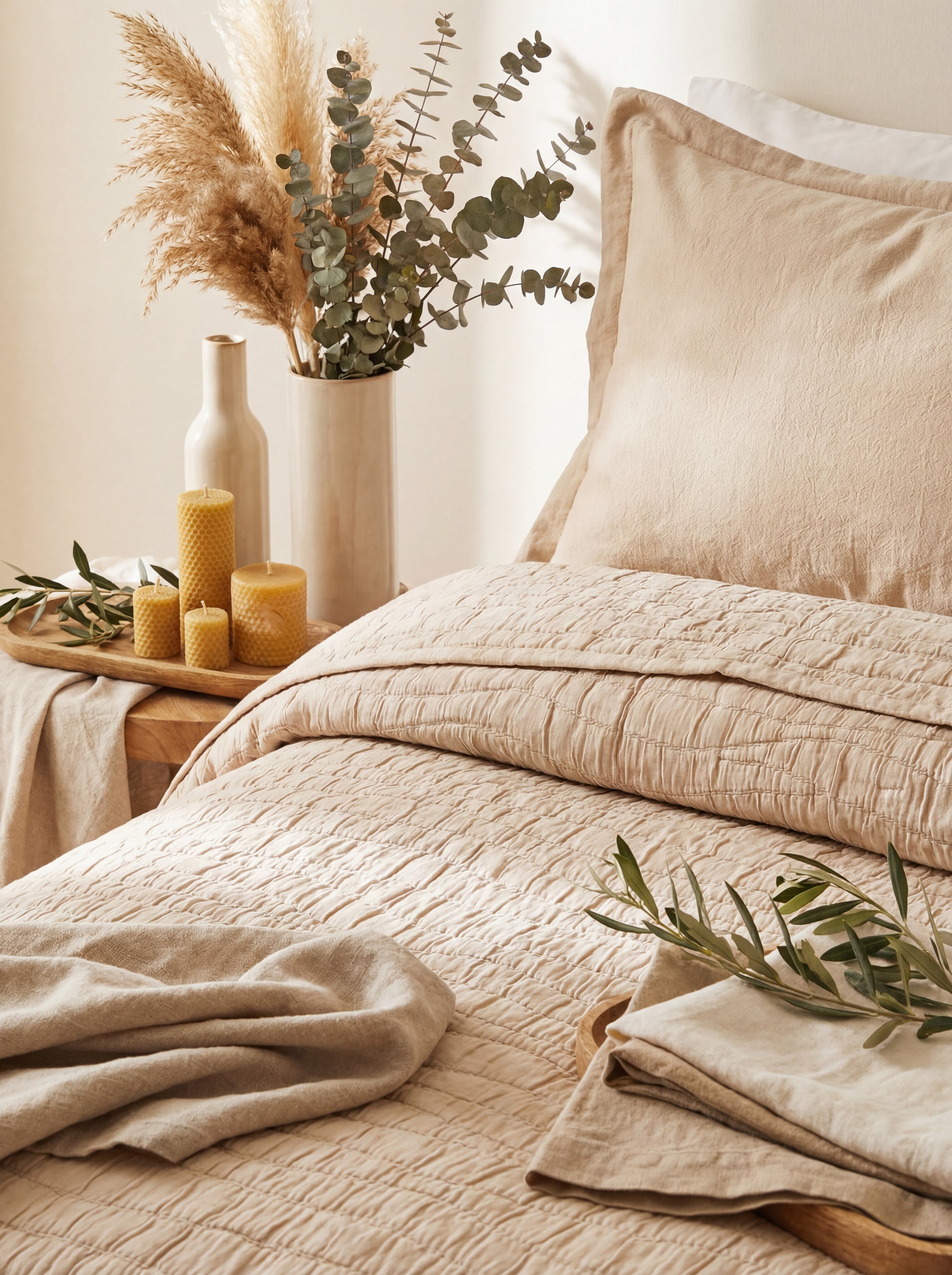 The Serene Nile Wave Quilt