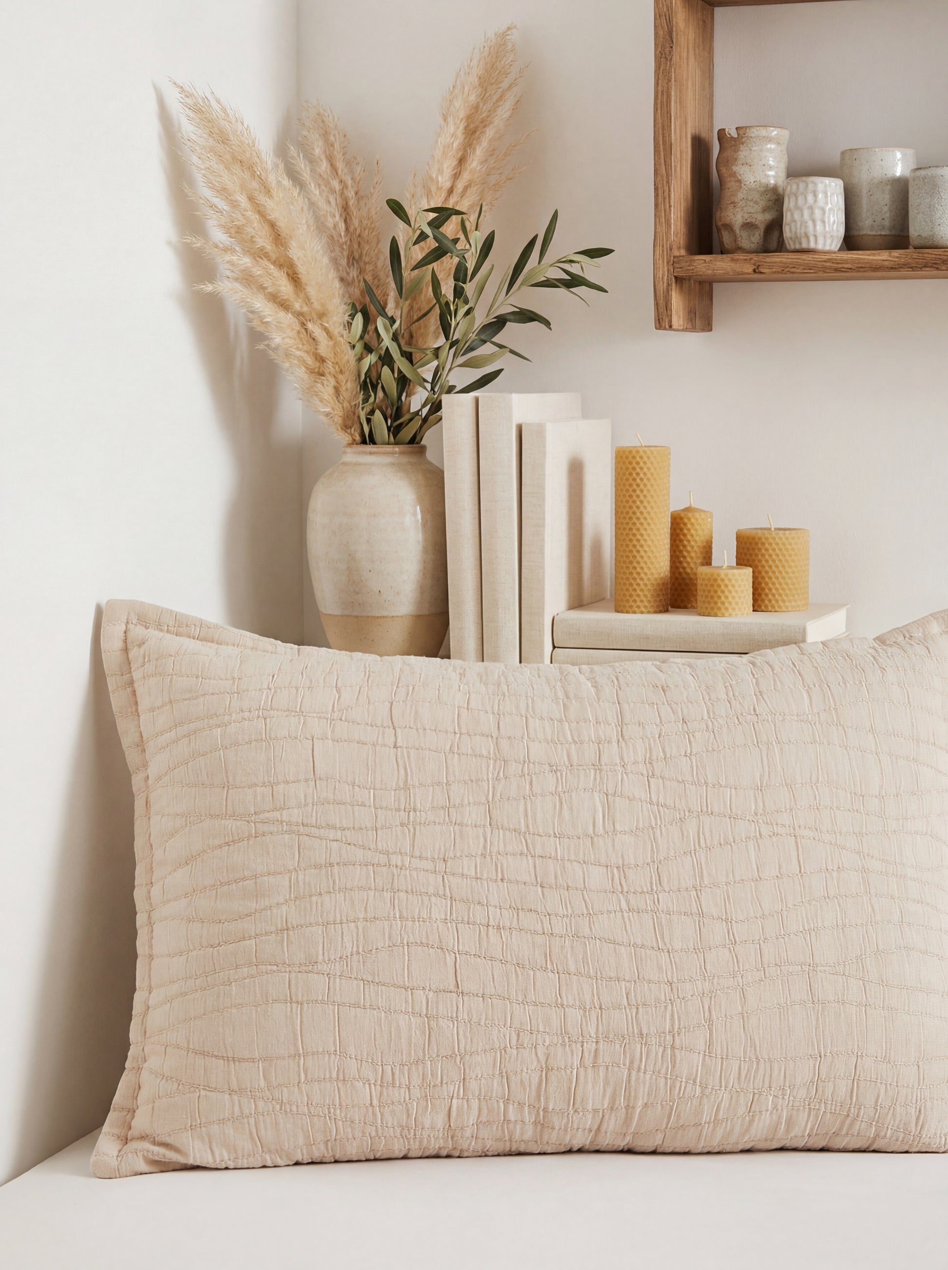 The Serene Nile Wave Quilt