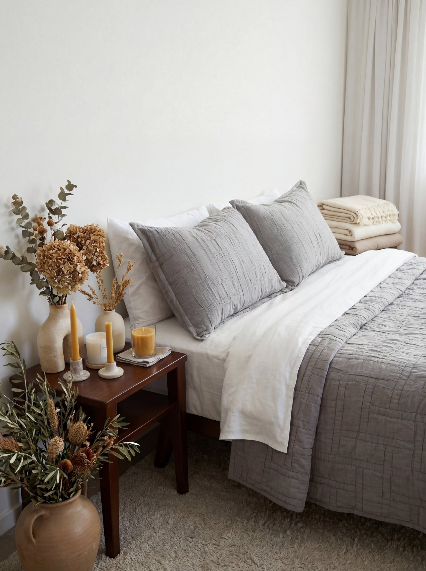 The Luxor Heritage Grid Quilt