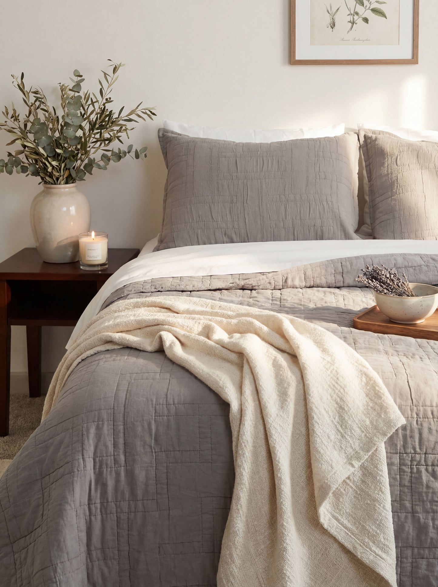 The Luxor Heritage Grid Quilt