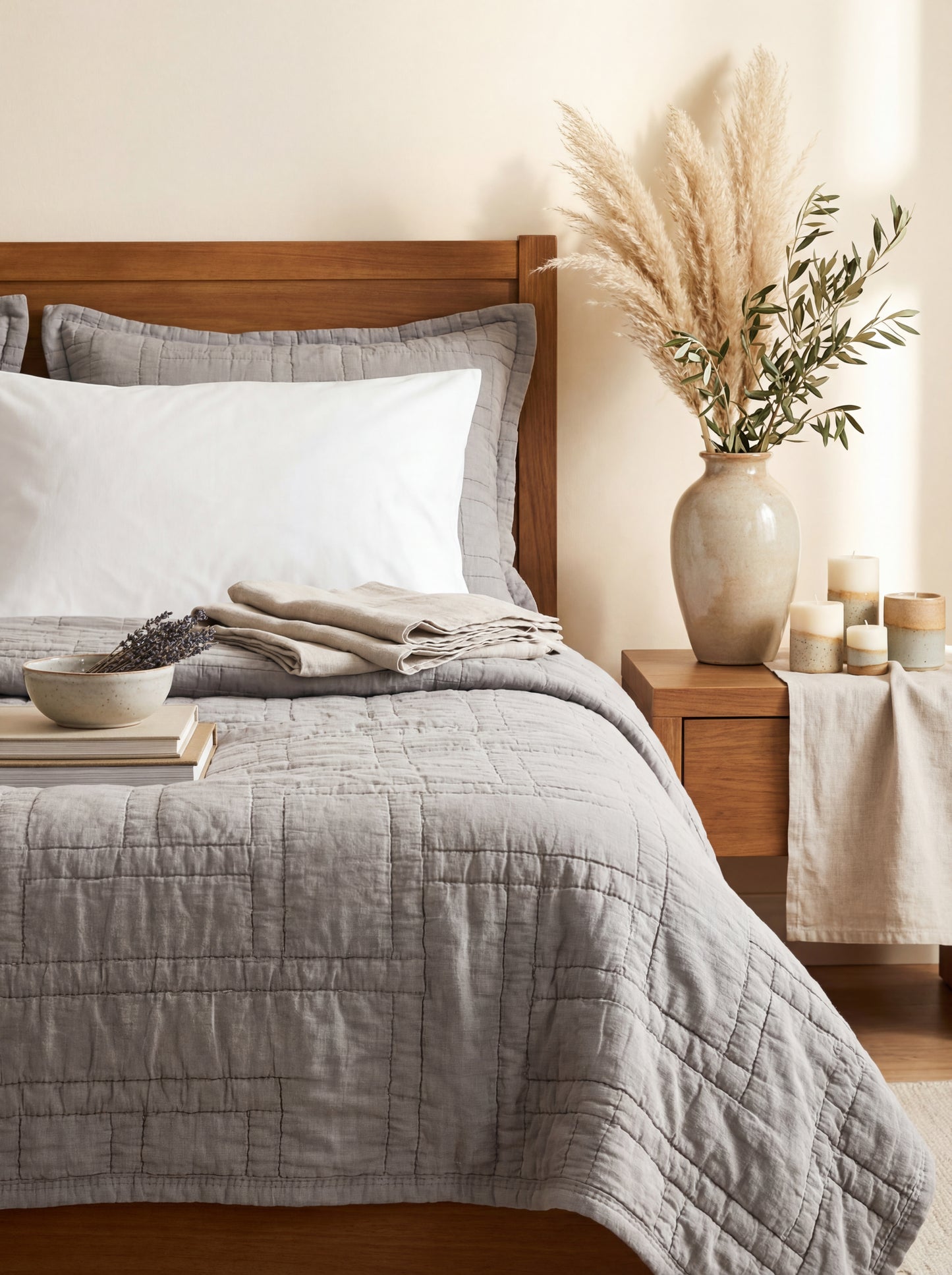 The Luxor Heritage Grid Quilt