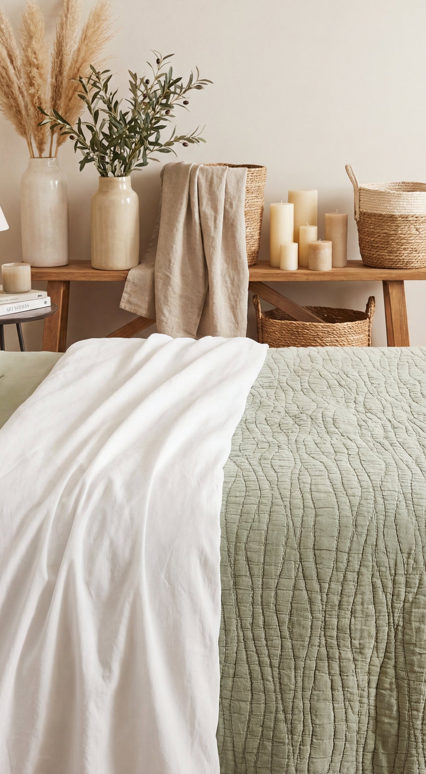 The Serene Nile Wave Quilt