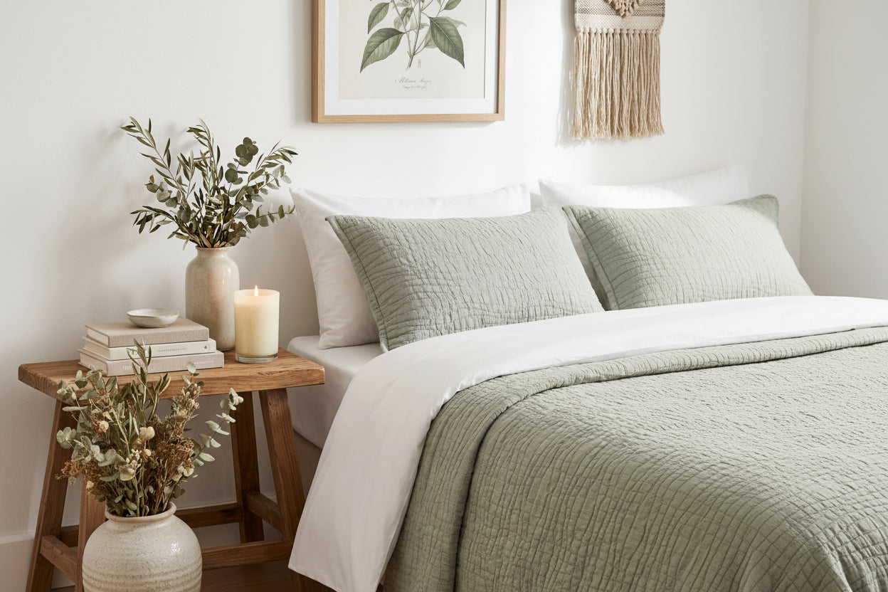 The Serene Nile Wave Quilt